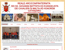 Tablet Screenshot of cavalieridimaltaadhonorem.org